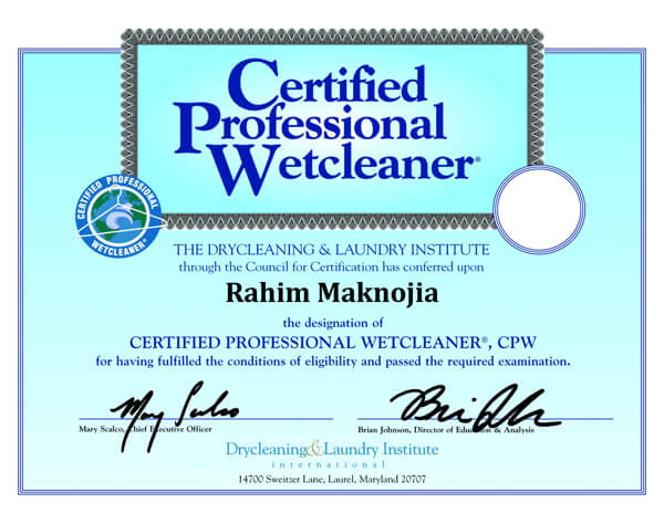 dli-certificate-wet-cleaners